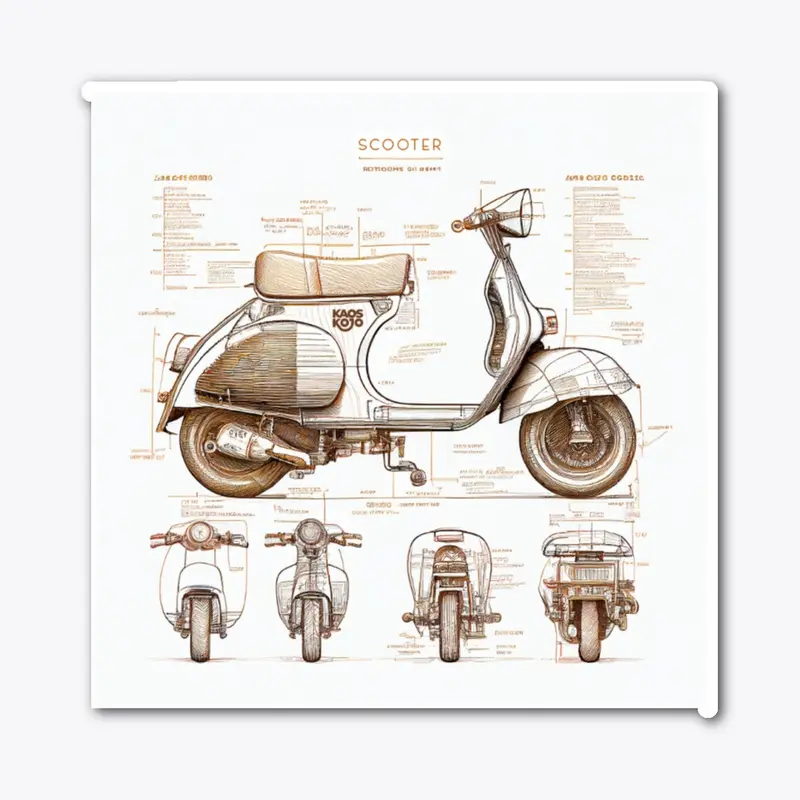 La Scooter Vintage Series V3